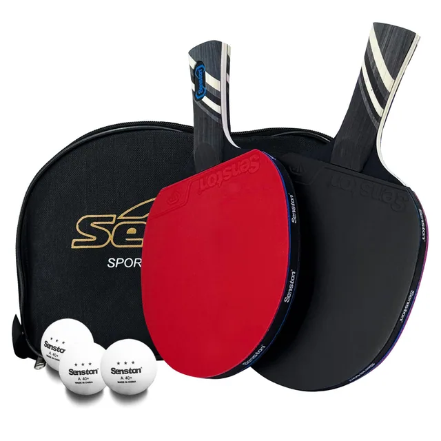 Senston 5-Ply Ping Pong Paddles, 2 Pack, photo 5