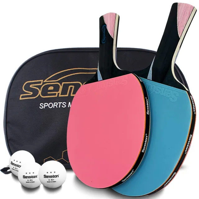 Senston 5-Ply Ping Pong Paddles, 2 Pack, photo 3