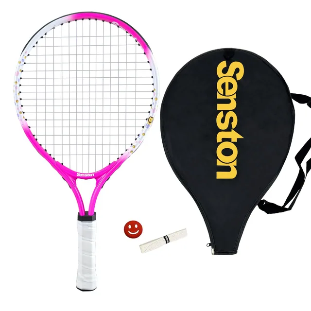Senston Kids Tennis Racket with Lion Print, 17 or 23 Inch