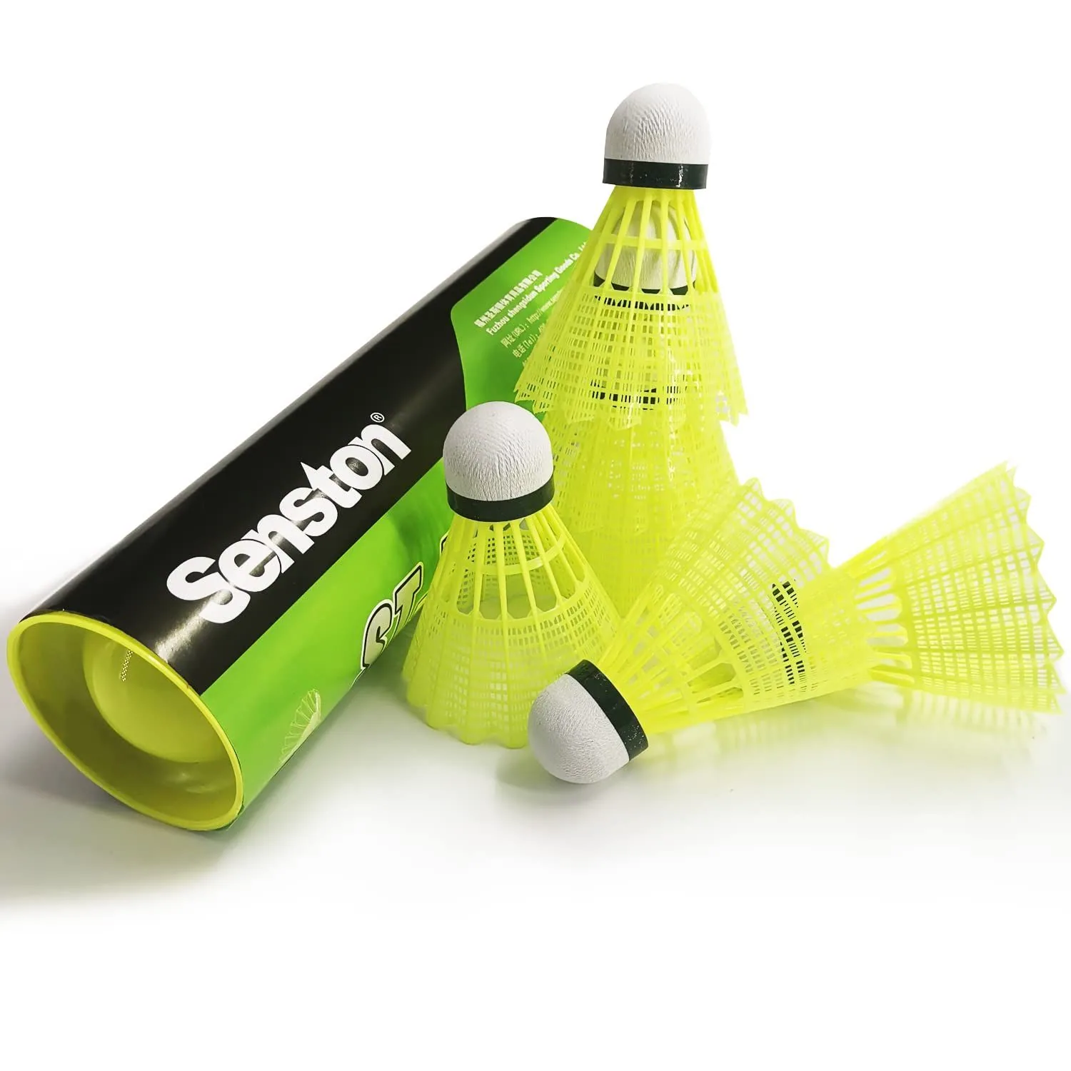 Senston Nylon Shuttlecocks, 6 Pack