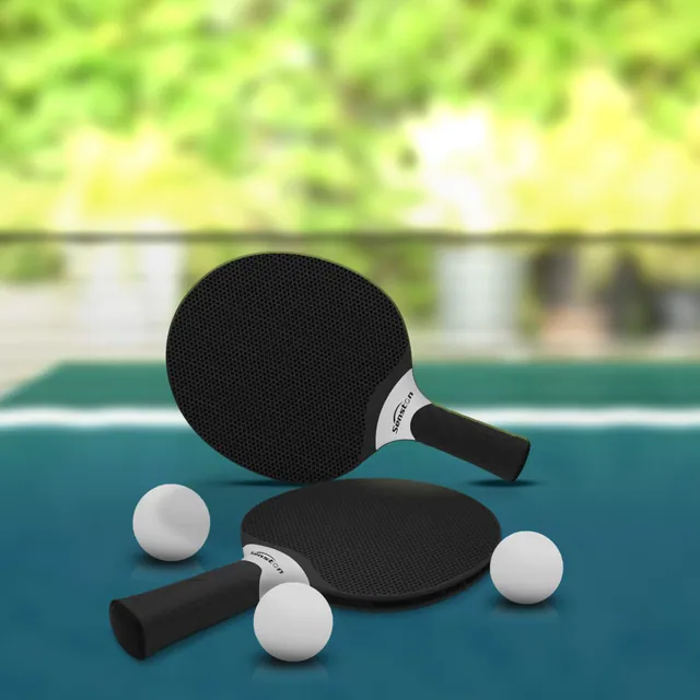 Senston Ping Pong Paddle Set for 4 Players
